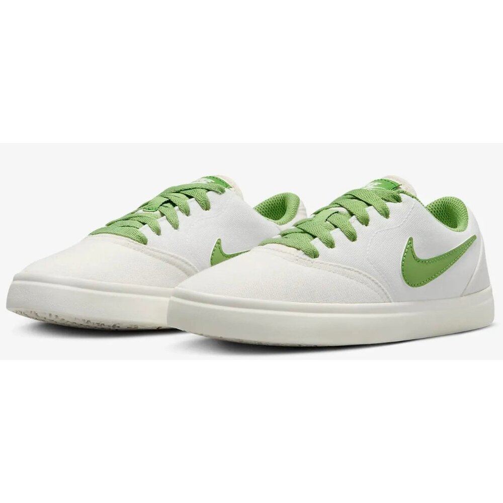 Nike SB Check Canvas GS Skate Shoes Phantom / Chlorophyll NEW